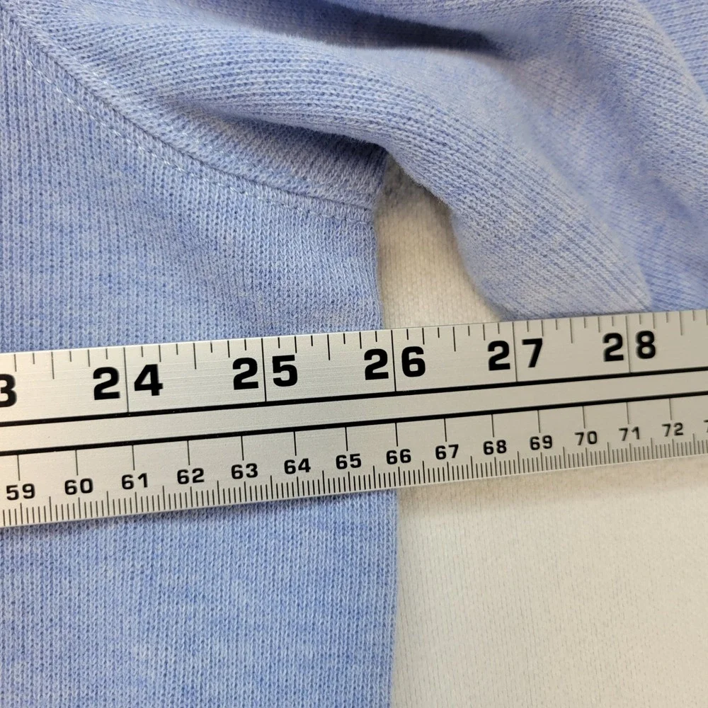 Polo Ralph Lauren Quarter‎ Zip Pullover Mens XL Blue Cotton Knit Mock Neck